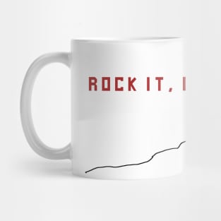 Rock it, champ! Mug